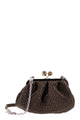 Weekend Max Mara Wkapalmas - Raffia-Effect Pasticcino Bag