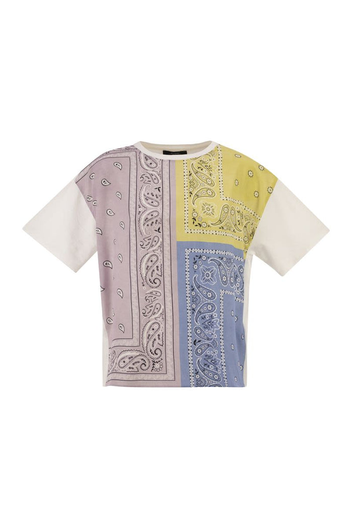Weekend Max Mara Wkdpampas - Printed Silk And Stretch Cotton Jersey T-Shirt