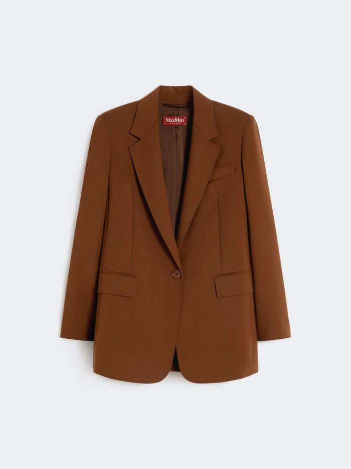 Max Mara Studio Mstbalco Jacket Chocolate