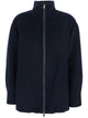 Max Mara Studio Blue Virgin Wool Oversized Coat