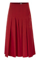 Max Mara Mstvolume - Cotton Pleated Skirt
