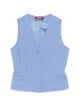 Max Mara Studio Mstmadia Vest In Wool Crepe