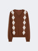 Max Mara Studio Mstdentice Top Chocolate