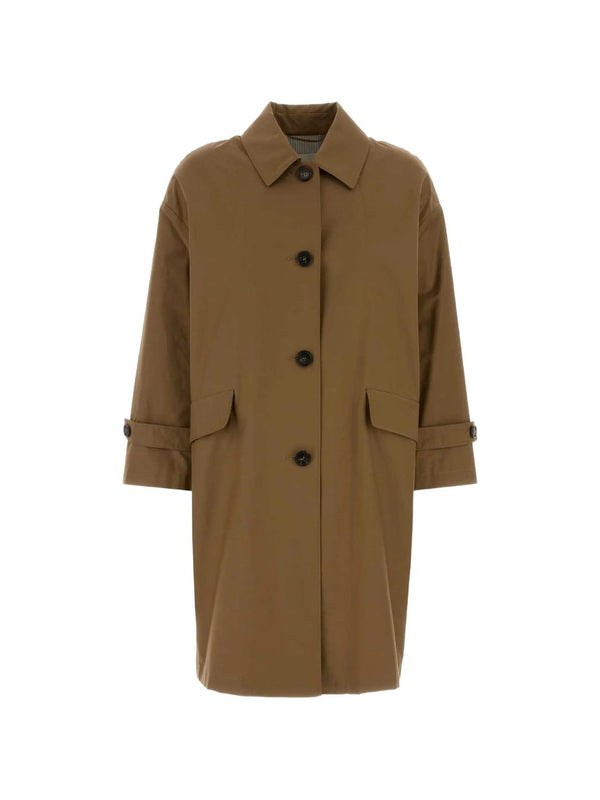 Max Mara The Cube Petali Brown Trench Coat