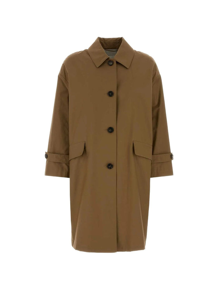 Max Mara The Cube Petali Brown Trench Coat