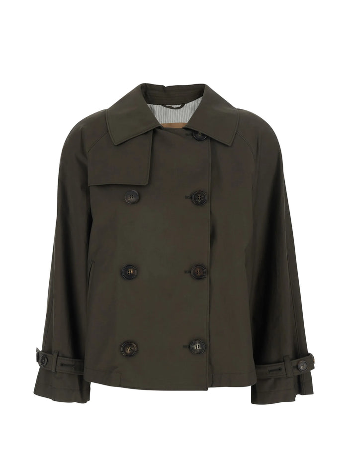 Max Mara Green Cotton Polyester Mtctesoro