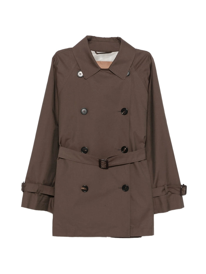 Max Mara Chocolate Cotton Polyester Mtccalle