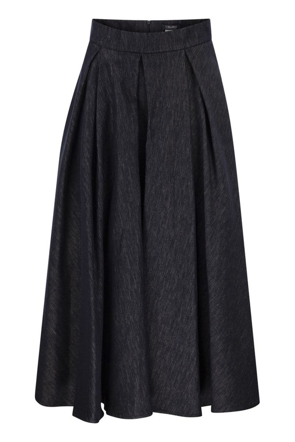 S Max Mara Smmalex - Corolla Skirt In Cotton Blend