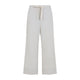 S Max Mara Corda Cotton Argento Pants