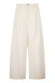 S Max Mara Smmaloa - Wide-Leg Trousers In Cotton And Linen