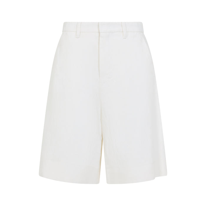 S Max Mara Smmsole Short Trouser White
