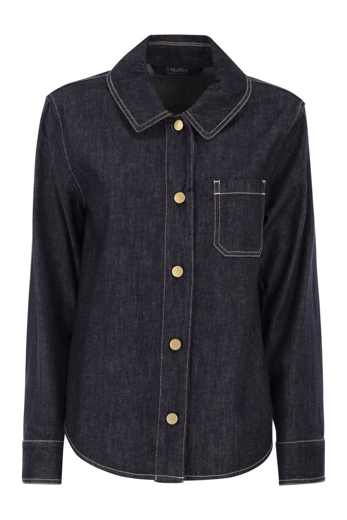 S Max Mara Enfasi Denim Overshirt