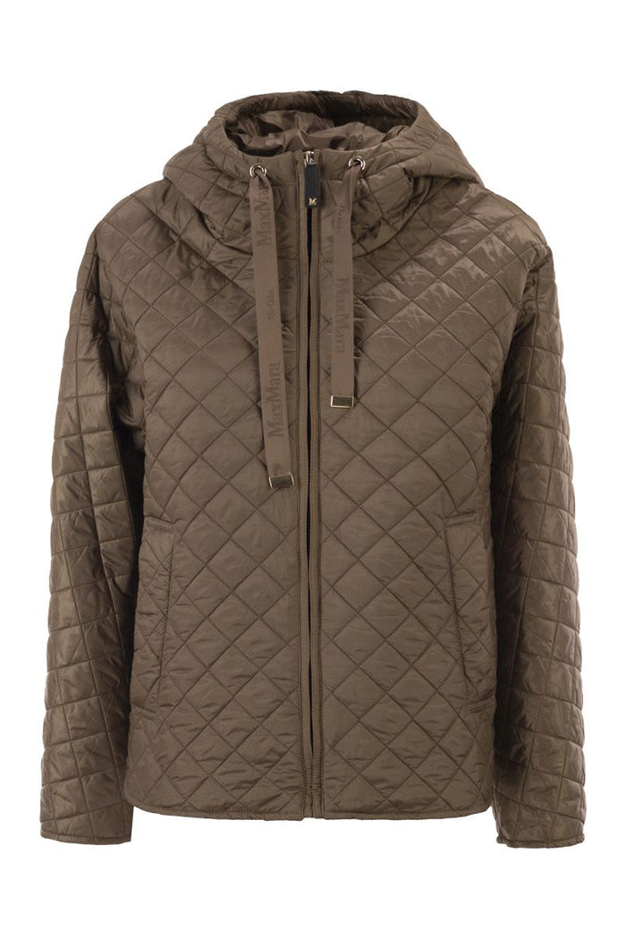 Max Mara The Cube Mtcgiorno - Quilted Padded Jacket In Water-Repellent Fabric