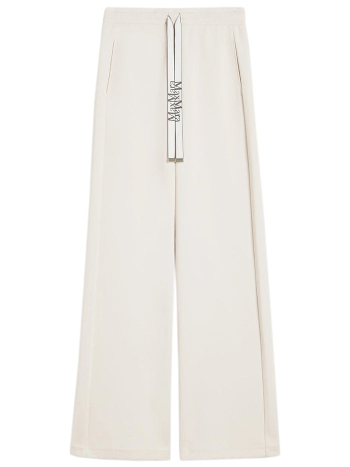 S Max Mara Smmbali Jersey Trouser Beige