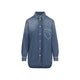 Moschino Couture Heart Denim Shirt