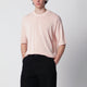 Roberto Collina Pink Cotton Knit Tshirt