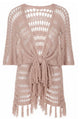 Twin-Set Pink Sand Wool Sweater
