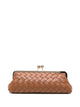 Twin-Set Twinset Woven Kiss-Lock Clutch Bag