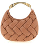 Twin-Set Brown Leather Handbag