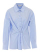 Twin-Set Blue Cotton Polyester Shirt