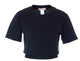 Twin-Set Black Cotton Tee Shirt