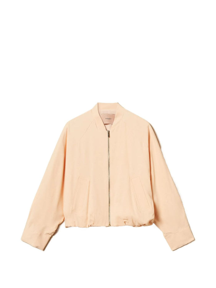 Twin-Set Twinset Kimono-Sleeve Bomber Jacket