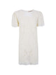 Twin-Set Snow White Silk Dress