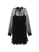 Twin-Set Black Silk Casual Dress