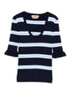 Twin-Set Blue Viscose Polyester Sweater
