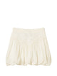 Twin-Set Beige Lace Detail Skirt