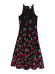 Twin-Set Black Textile Fibre Dress