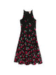Twin-Set Twinset Cherry-Print Midi Dress