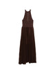 Twin-Set Twinset Crochet Pleated Maxi Dress