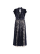 Alberta Ferreti Blue Polyamide Lace Dress