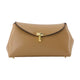 Toteme Mini T-Lock Clutch -  - Leather - Brown
