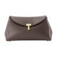 Toteme Mini T-Lock Clutch -  - Leather - Black