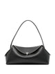 Toteme Tlock Bag In Black Grained Leather