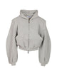 The Attico Grey Cotton Sweater