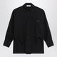 The Attico Black Cotton Shirt With Logo