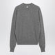 Toteme Classic Cashmere Crewneck Sweater In Mid Grey Melange