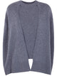 Toteme Grey Cashmere Cape Sweater