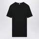 Toteme Black Viscose Jersey Tshirt