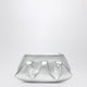 Themoirè Emera Silver Clutch