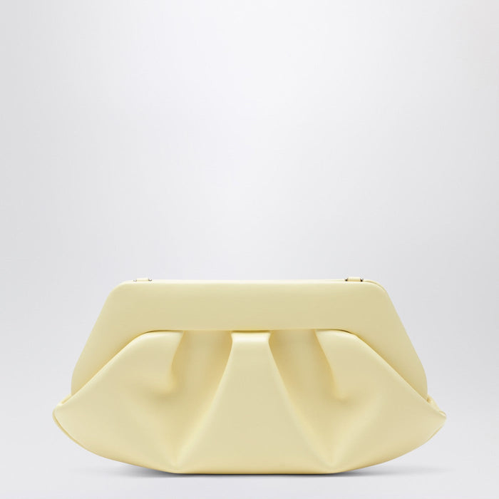 Themoirè Emera Clutch In Pastel Yellow