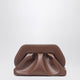 Themoirè Brown Polyurethane Handbag