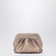 Themoirè Tia Clutch In Gold