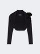 Max Mara Mxmfavore Cardigan Navy