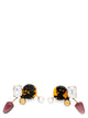 Dries Van Noten  Hand-Painted Earrings