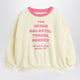 Mini Rodini White Sweatshirt With Travel Agency Print