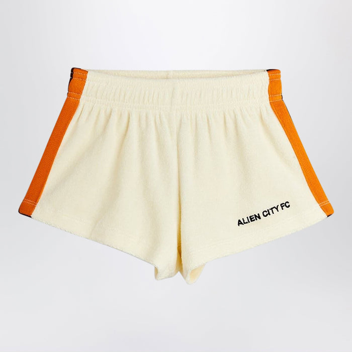 Mini Rodini Alien City Fc Cotton Terry Shorts
